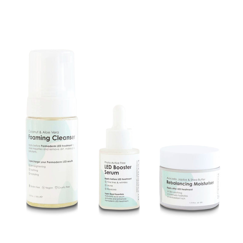 Permaderm LED Booster Skincare Set